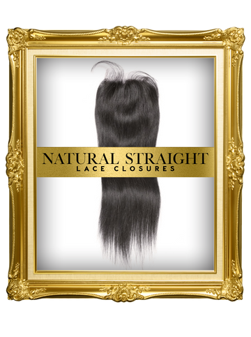 Natural Straight Lace Closures
